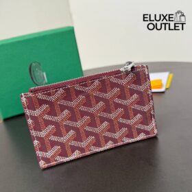 Bourbon Zipped Burgundy 12,5 cm