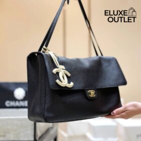 26S Klapptasche Schwarz 38,5 cm