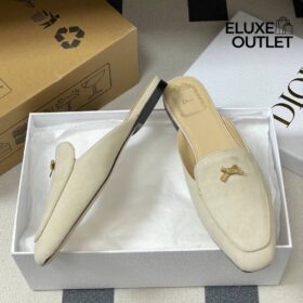 Baby Bow Mule Beige