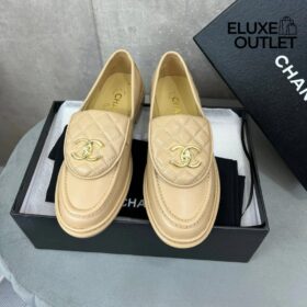 26C Beige Steppklappe