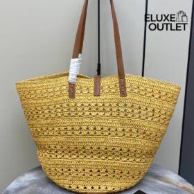 Raffia Panier Tote 55 cm