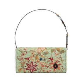 Embroidered Grün 23.5 cm