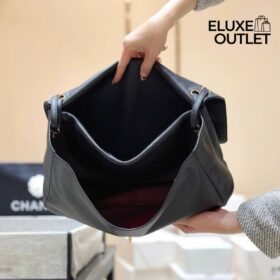 26S Klapptasche Schwarz 38,5 cm