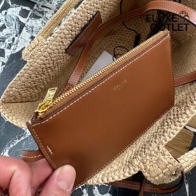 Cabas Thaisr Beige 27 cm