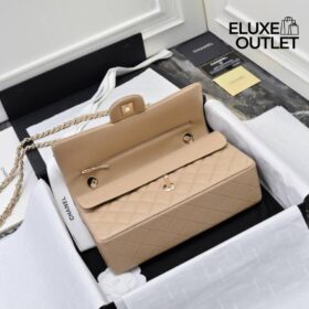 Classic Leder Beige/Silber 25.5 cm
