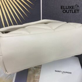 LouLou Puffer OffWhite/Silber 35 cm
