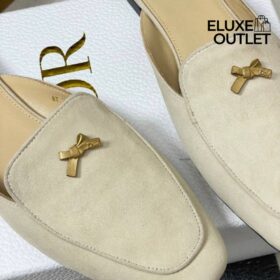 Baby Bow Mule Beige