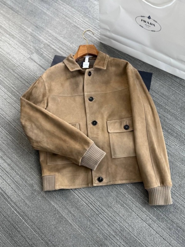 Stone Suede Bomber