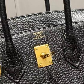 Birkin Schwarz Togo/ Gold Hardware 20 cm