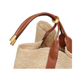 Eimer Kordelzug Beige 57 cm