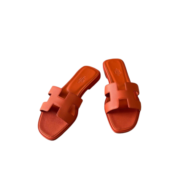 Oran Damen-Slipper Orange