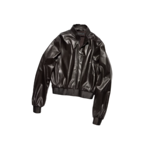 Weiche Nappa-Leder-Bomberjacke