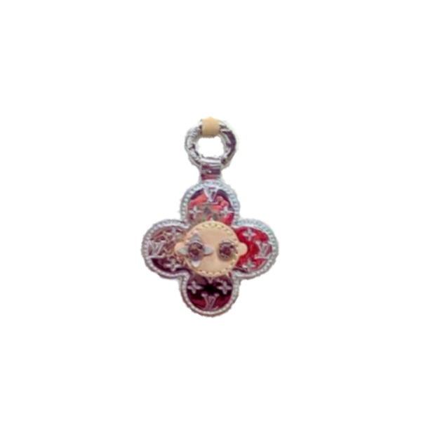 Mini Vuvuenne Schuhanhänger Silber