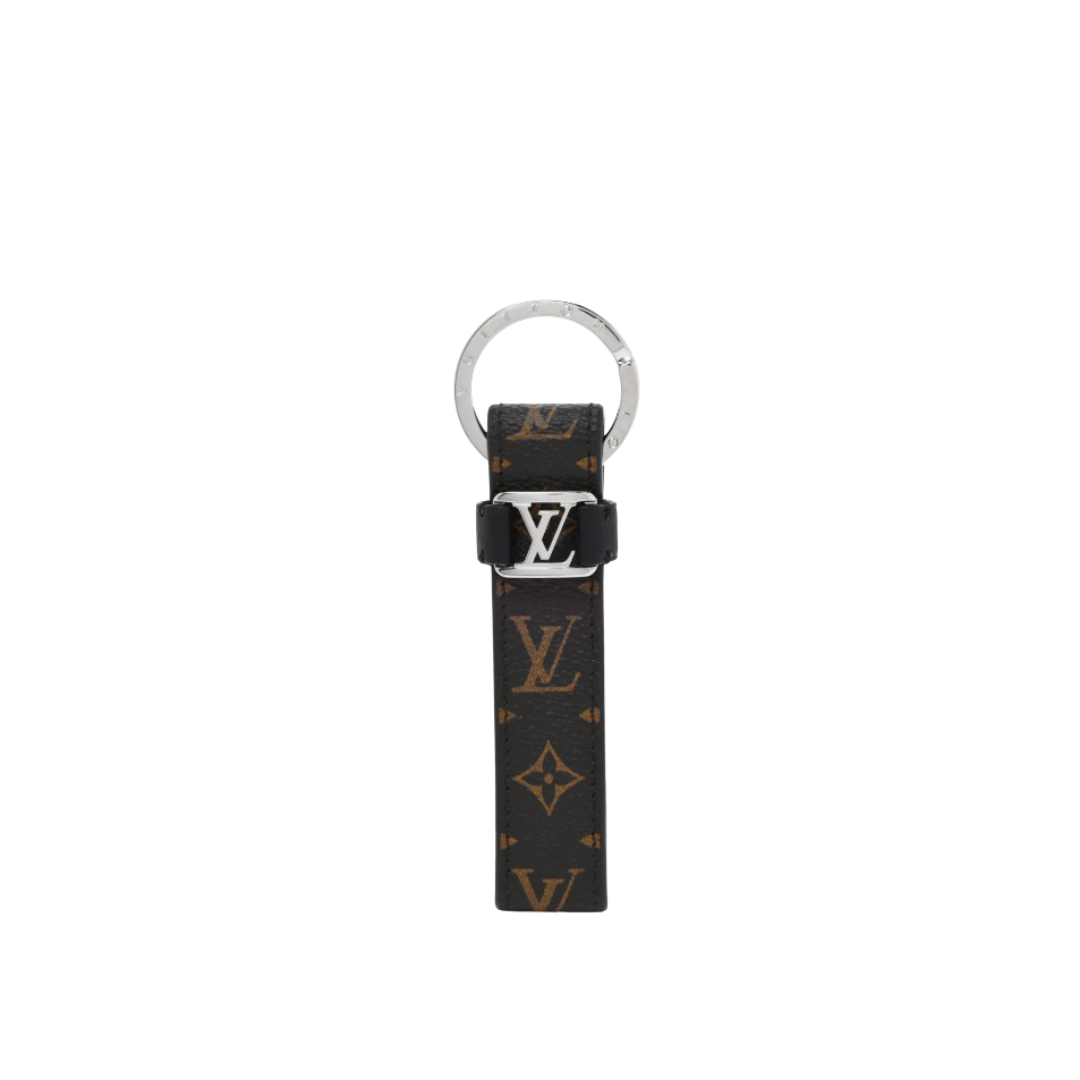 Schlüsselanhänger mit Monogramm-Dragonne-Charm