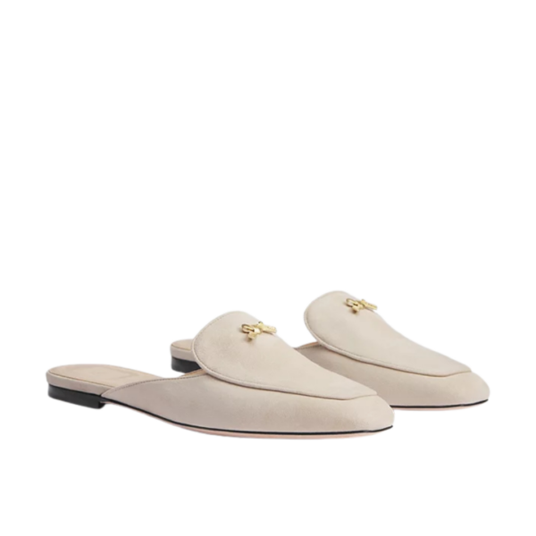 Baby Bow Mule Beige