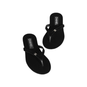 Velvet Flip Flops Schwarz