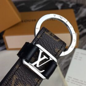 Schlüsselanhänger mit Monogramm-Dragonne-Charm