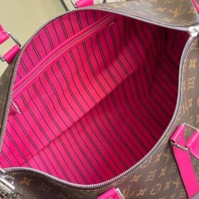 Keepall Bandoulière Pondichery Rosa 45 cm