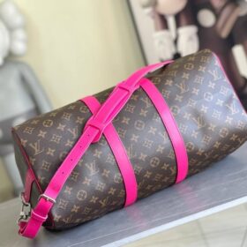 Keepall Bandoulière Pondichery Rosa 45 cm