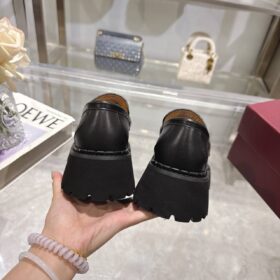 GG Lug Loafer mit Horsebit Schwarz