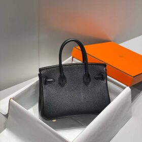 Birkin Schwarz Togo/ Gold Hardware 20 cm
