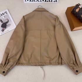 Leder Sandbeige