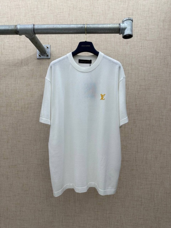 Kurzarm-T-Shirt mit Rundhalsausschnitt und Signatur