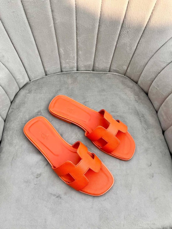 Oran Damen-Slipper Orange