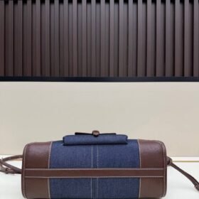 Bonnie Denim Blau/Kaffee 38 cm