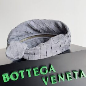 Intrecciato Suede Grau 23 cm