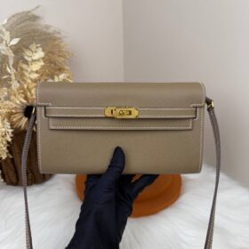 Kelly To Go Etoupe/Gold 20,5 cm