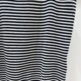 Cassandre Striped Schwarz