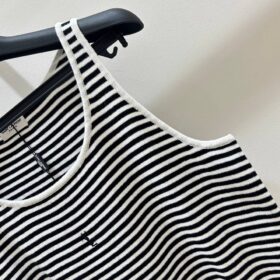 Cassandre Striped Schwarz