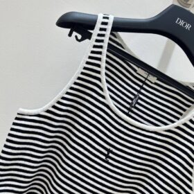 Cassandre Striped Schwarz