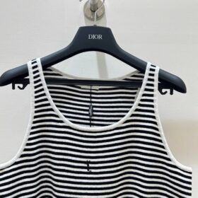 Cassandre Striped Schwarz