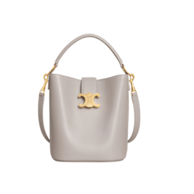 Bucket Louise Sanftes Grau 19cm