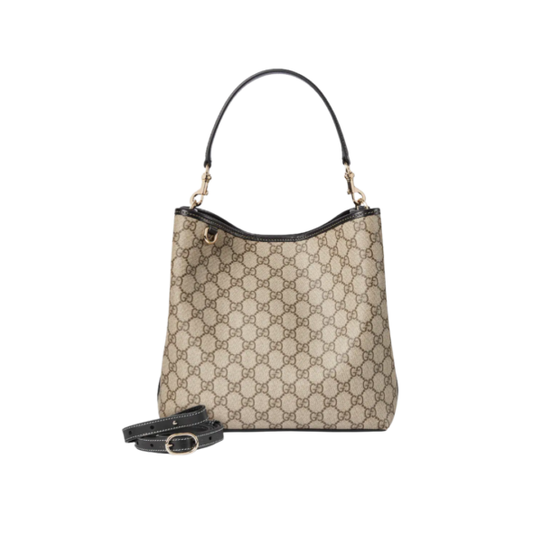 GG Emblem Medium – Beige und Dunkelbraun 25 cm