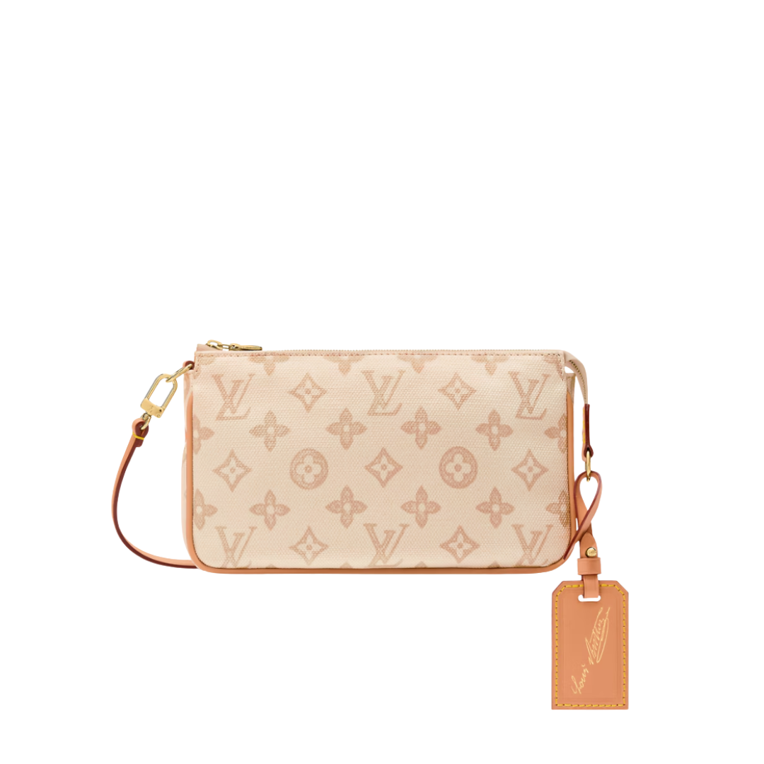 Pochette Monogram Andere Leinwand 23,5 cm