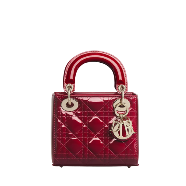 Mini Lady Glänzendes Rot 17 cm
