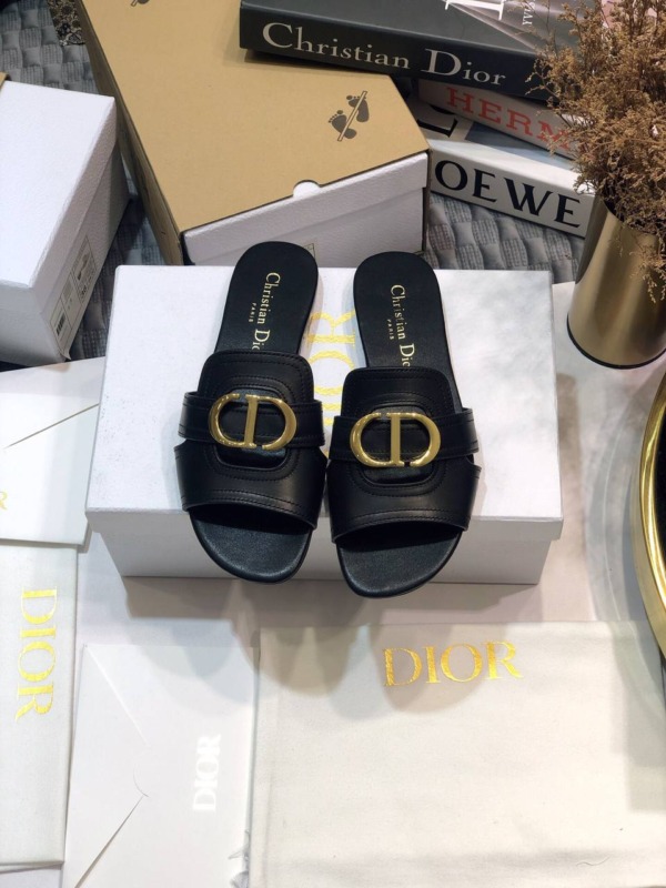 30 Montaigne Slide Schwarz/Gold