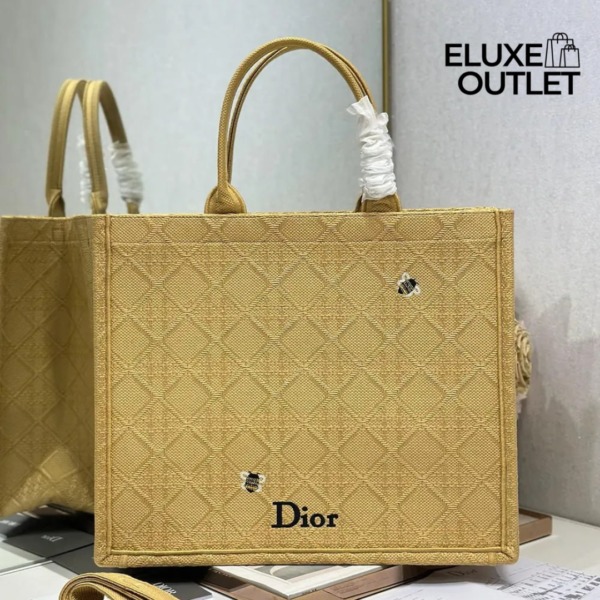 Book Tote aus Raffia 26.5 cm