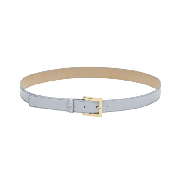 Leather Grau/Gold