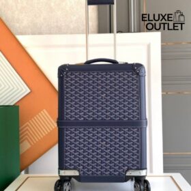 Bourget PM Trolley Koffer Marineblau