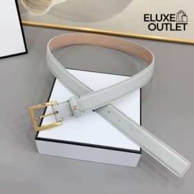 Leather Grau/Gold