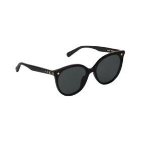 Monogram Fame Cat Eye Schwarz