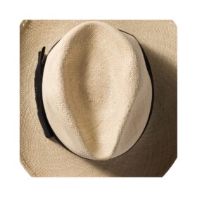 Raffia Tan/Schwarz