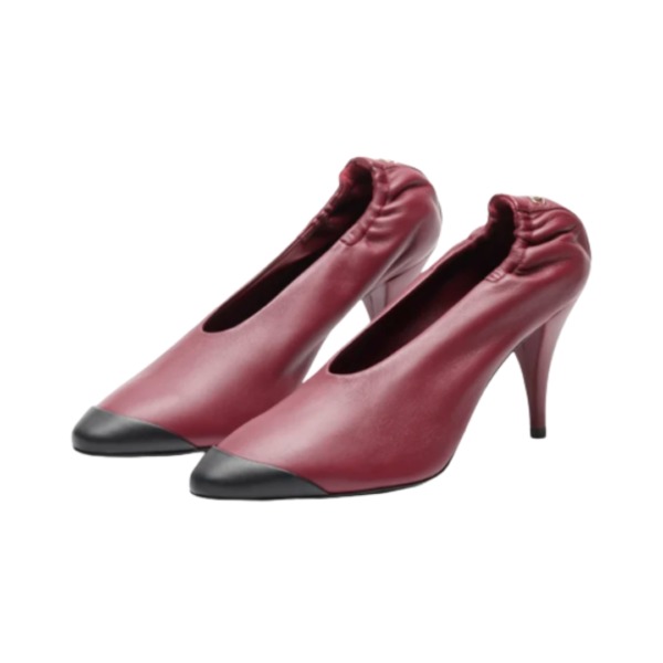 Pumps Burgund/Schwarz 8.5 cm