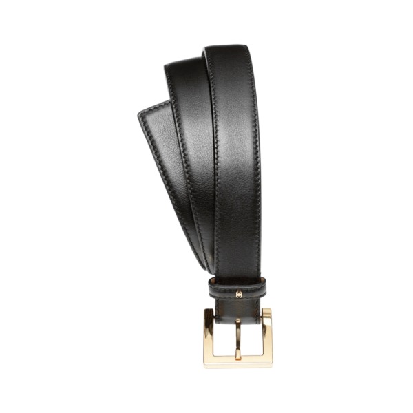 Leather Schwarz/Gold