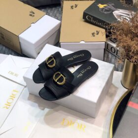 30 Montaigne Slide Schwarz/Gold