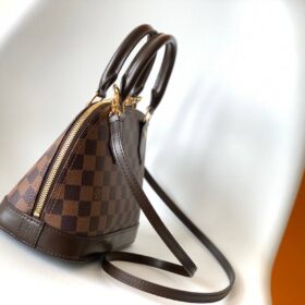 Alma BB Damier Ebene Canvas 25 cm